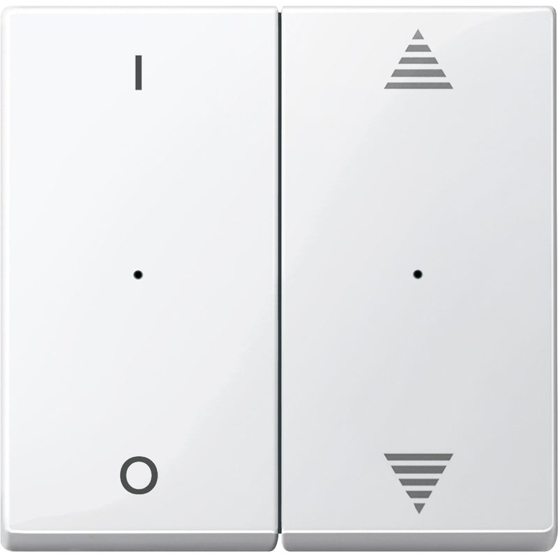 Merten - Bussystem-Tastwippe Wippe pws/gl 619519 für Tastermodul 2f