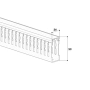 GGK - Verdrahtungskanal N1687 − 2 Meter