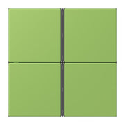 Jung - Abdeckung/Bedienelement für Installationsschalterprogramme Tastensatz 4fach LC 404 TSA 220 vert 31