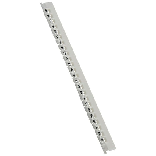 Legrand - Kabelmarkierungssystem Kennzeichnung Memocab (9) Legrand 037803 Int.-Farbcode weiß − 600 Stück