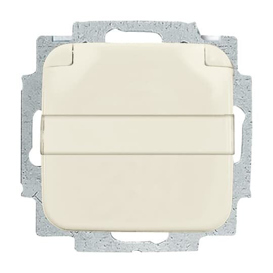 Busch-Jaeger - Steckdose Steckdosen-Einsatz 20 EUKNB-212 Kd, Schriftfeld, ws