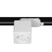 LTS Licht&Leuchten - Elektrisches Zubehör/Ersatzteile für Leuchten Steckdosenadapter ST-ZSchutzk/4230V ws weiß