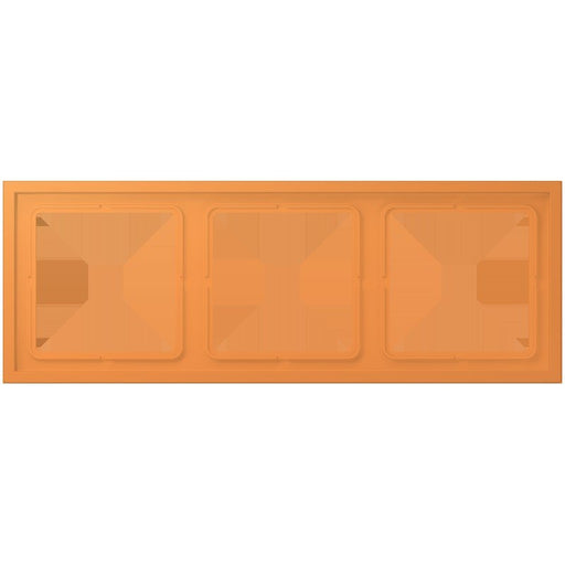 Jung - Abdeckrahmen Rahmen 3-fach LCZ 983 BF 225 orange clair
