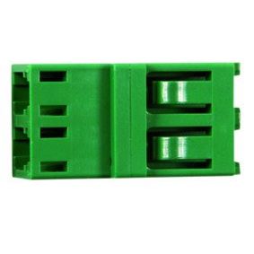 Telegärtner - LWL-Kupplung LC/APC-Duplex-Kupplung 100007146 Keramik