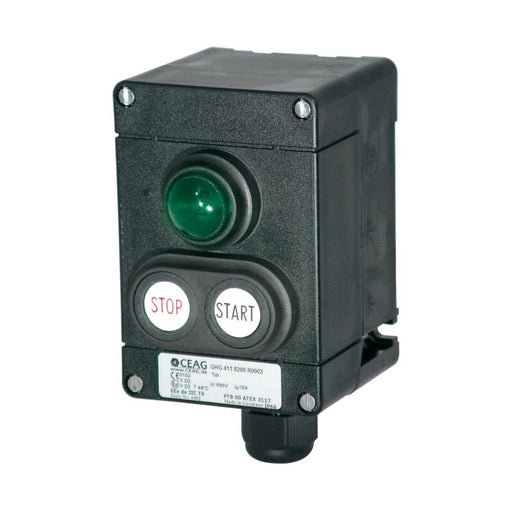 Ceag Sicherheitst. - Befehls- und Meldegeräte-Kombination im Gehäuse Taster GHG 411 8200 R0003 − 1 Stück by Ceag Sicherheitst

