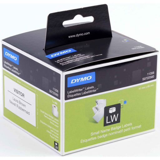 Newell Brands - Kennzeichnungsmaterial Namensschilder 11356 ws 41x89mm − 6 Stück