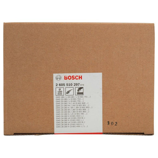 Bosch - Systemzubehör für Schleifen/Polieren (Akku/elektrisch/Druckluft) Schutzhaube 180 2605510297 mm, mit Codierung