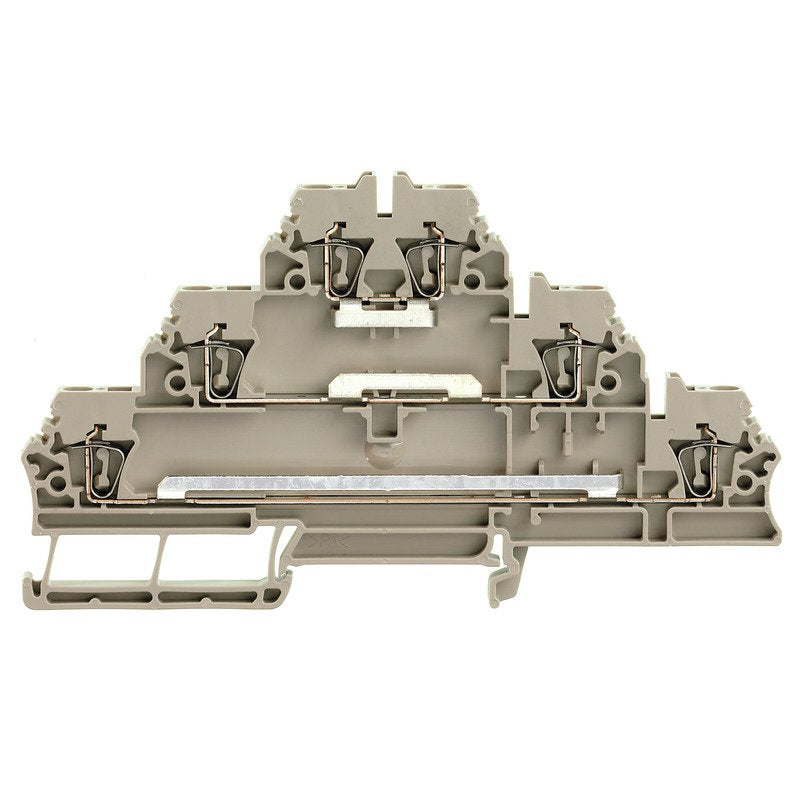 Weidmüller - Durchgangs-Reihenklemme Klemme ZDLD 2.5-2 Federanschl.,2.5mm² − 50 Stück