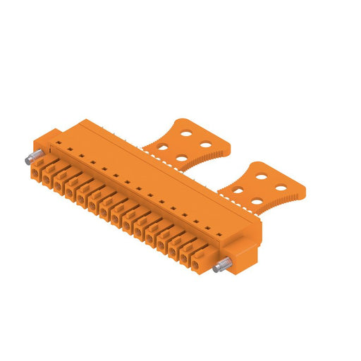 Weidmüller - Kabelsteckverbinder für Leiterplattensteckverbinder Verbinder Buchsenleiste BCF 3.81/#1236080000 3.81mm − 50 Stück