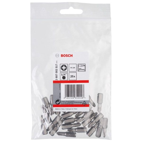 Bosch - Bit Schrauberbit Extra-Hart 2607002517 Reduziert PZ2R 25 mm