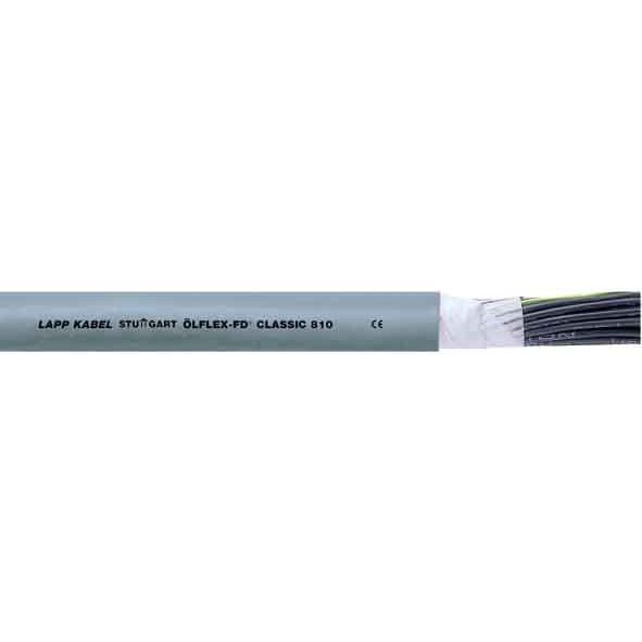 Lapp Kabel&Leitung - Energiekabel < 1 kV, für ortsveränderlichen Einsatz ÖLFLEX CLASSIC FD 810 0026152/100 5G1,5 − 100 Meter
