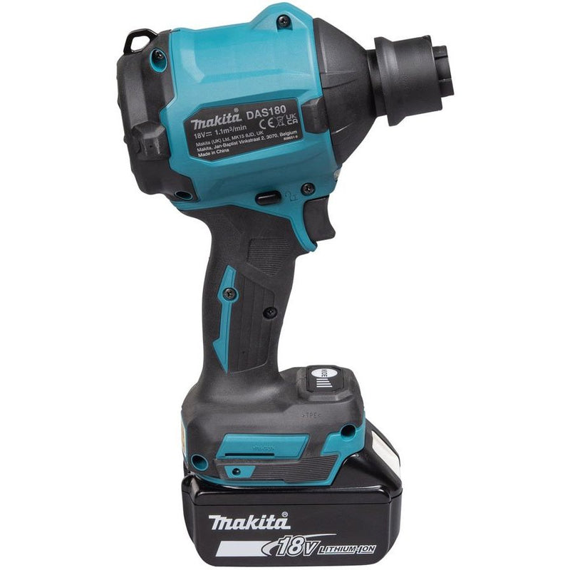 Makita - Luftpumpe (Akku) Akku-Gebläse DAS180Z 18V o.Akku/Ladegerät