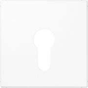 Jung - Abdeckung/Bedienelement für Installationsschalterprogramme Abdeckung aws LS 925 WW für Schlüsselschalt