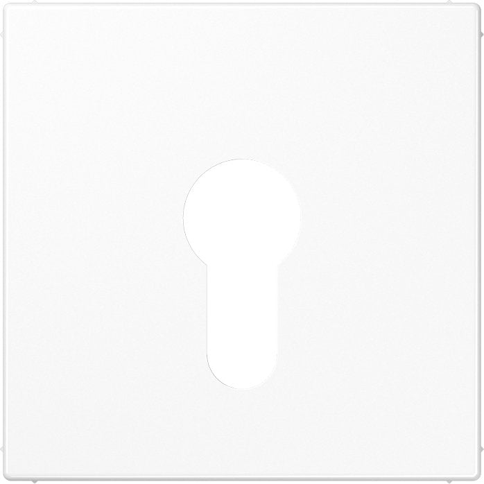 Jung - Abdeckung/Bedienelement für Installationsschalterprogramme Abdeckung aws LS 925 WW für Schlüsselschalt