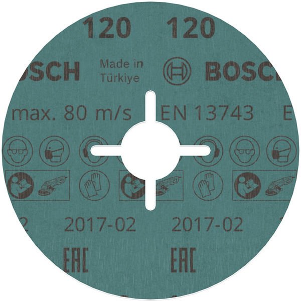 Bosch - Trenn-/Schleifscheibe PRO R780 Fiberscheibe, 2608621609 115 mm, G120
