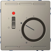 Merten - Raumthermostat RT-Rregler nickelmet MEG5761-6050 24V Schalter+ZPL − 1 Stück