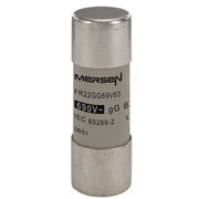 Mersen - Zylindrische Sicherung Sicherungseinsatz zylindr. FR22GG69V63 gG 22x58 63A − 10 Stück