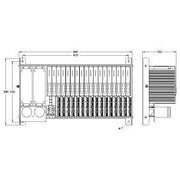 Turck - Rundsteckverbinder, feldkonfektionierbar (Industriesteckverbinder) Modulträger MT16-2G excomZone-1-Modulträ