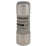 Mersen - Zylindrische Sicherung Sicherungseinsatz zylindr. FR22GG69V32 gG 22x58 32A − 10 Stück