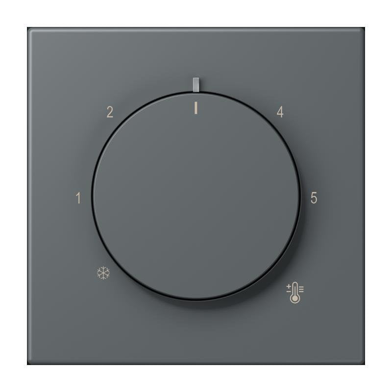 Jung - Abdeckung/Bedienelement für Installationsschalterprogramme Abdeckung für Thermostat LC 1749 BF 202