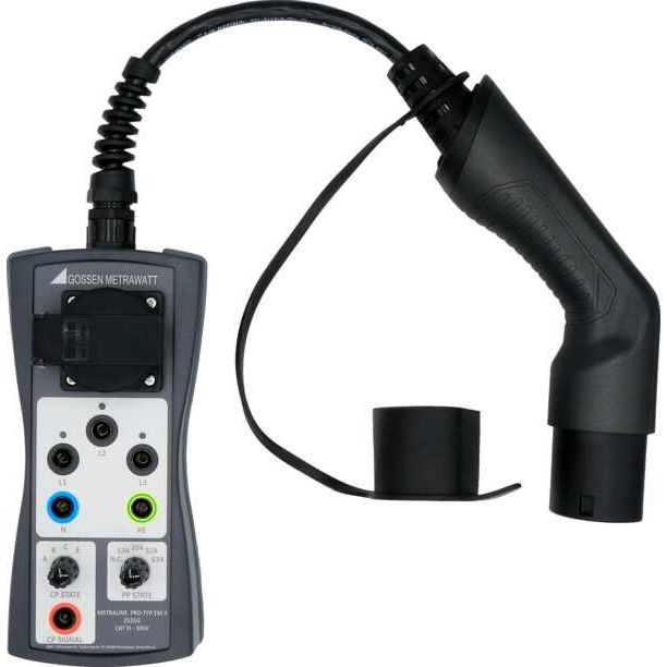 Gossen Metrawatt - Zubehör/Ersatzteile für Prüf- und Messgeräte (Elektro) Prüfadapter METRALINEPRO-TYPEMII für E-Ladepunkte