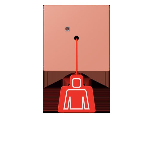 Jung - Behindertenelement für Installationsschalterprogramme Notrufsystem Zugtaster NRS LC 0834 ZT 233 locre rouge moyen