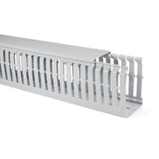 HellermannTyton - Verdrahtungskanal 183-21060(16.0) 100x60 mm, grau − 16 Meter