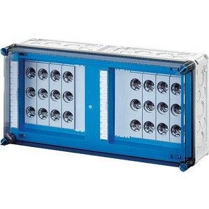 Hensel - Sicherungskasten Sicherungsgehäuse Mi 3424 8x DII 25A 3polig