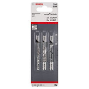 Bosch - Sägeblatt Sortiment PRO Laminate Set, 2608636430 U-Schaft, 3-tlg