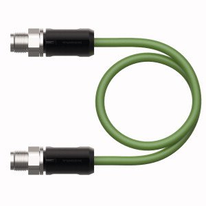 Turck - Rundsteckverbinder, feldkonfektionierbar (Industriesteckverbinder) Verbindungsleitung RSSX-RSSX-8814-1M − 1 Stück