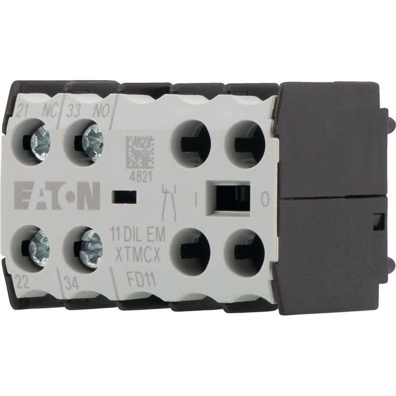 Eaton - Hilfsschalterblock Hilfsschalterbaustein 11DILEM 1S+1Ö,Zentral-Aufbau