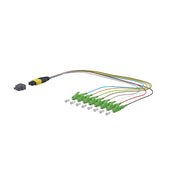 Metz Connect - LWL-Pigtail OpDAT Ader-Fanout MTP-M 151P48MJA003A 8x LC-S APC OS2 0,3m