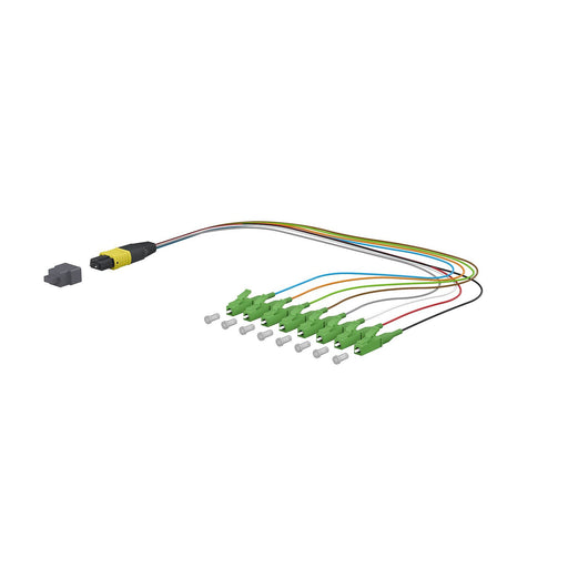 Metz Connect - LWL-Pigtail OpDAT Ader-Fanout MTP-M 151P48MJA003A 8x LC-S APC OS2 0,3m