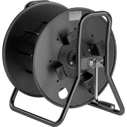 Schill - Kabeltrommel Stahlblech-Kabeltrommel SK 4600.RM-SCHWARZ mit Hilfsspule