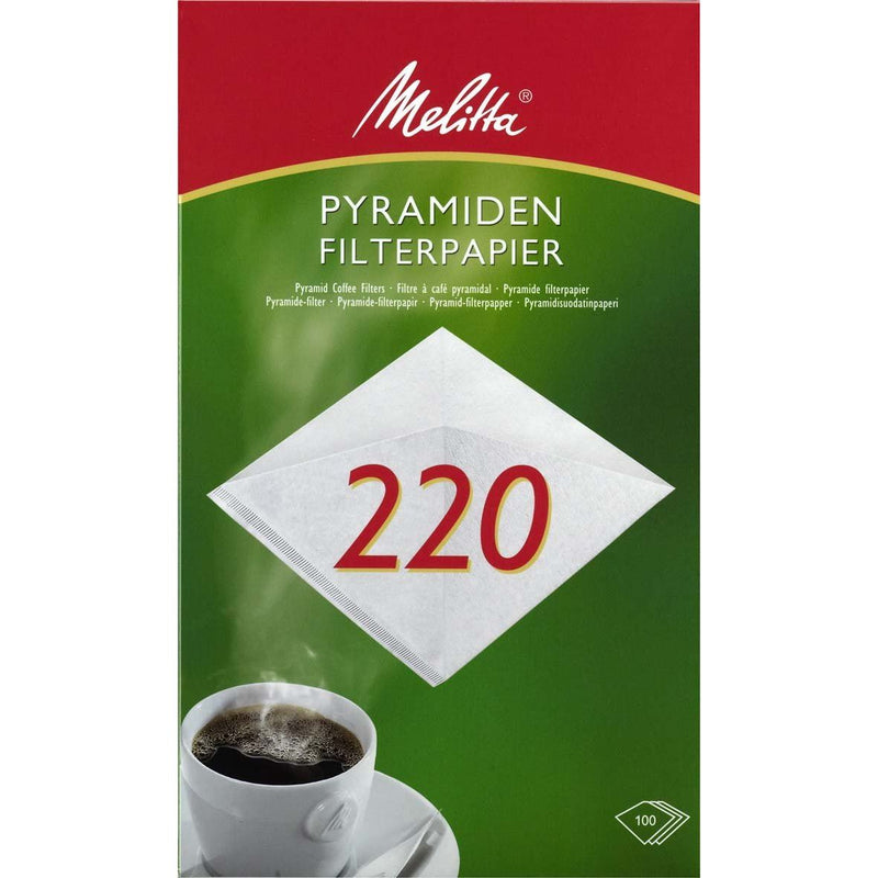 Melitta SDA - Zubehör/Ersatzteile für Kleingeräte Filtertüten 220 (VE100) − 2 Packung
