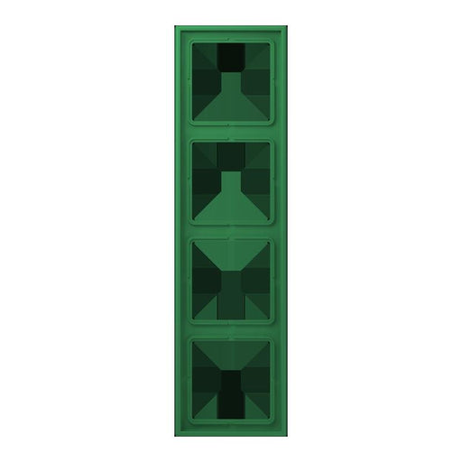 Jung - Abdeckrahmen Rahmen 4-fach LC 984 219 vert fonce