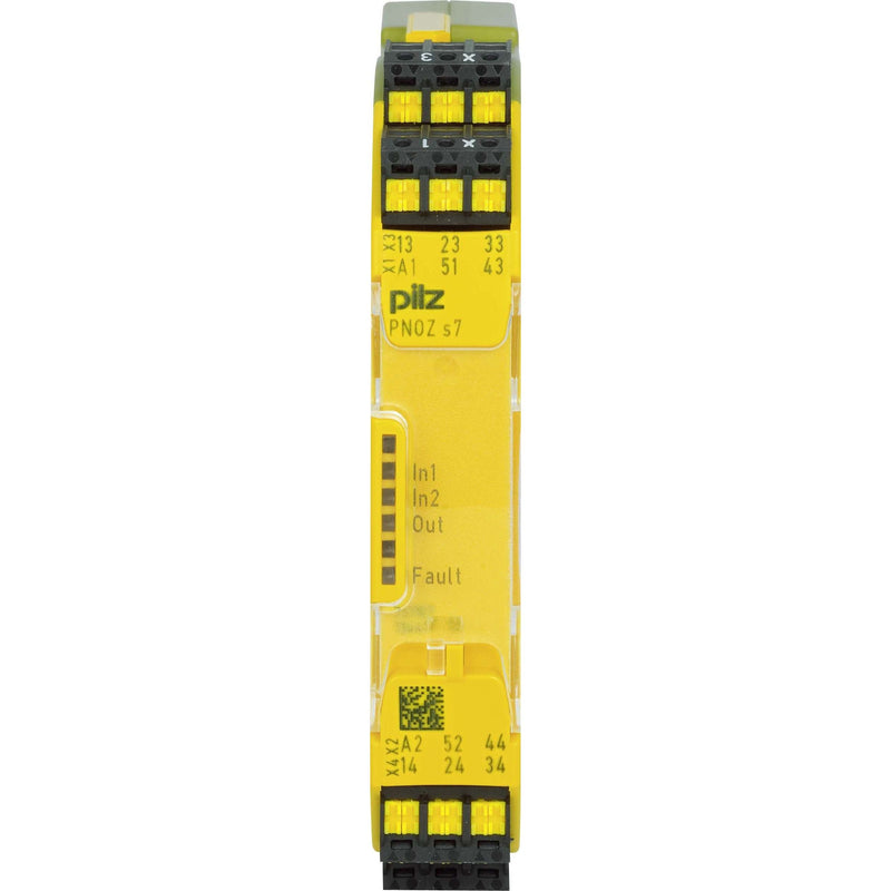 Pilz - Gerät zur Überwachung von sicherheitsgerichteten Stromkreisen Kontaktblock PNOZ s7 C #751107 24VDC 4 n/o 1 n/c