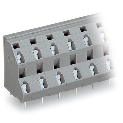 WAGO - Leiterplattenklemme DoppelstockLeiterplattenk. 736-702 2,5mm² − 112 Stück