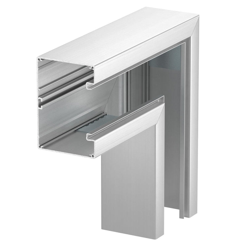 OBO Bettermann - Flachwinkel für Geräteeinbaukanal Flachwinkel GA-SF90130EL 90x130mm