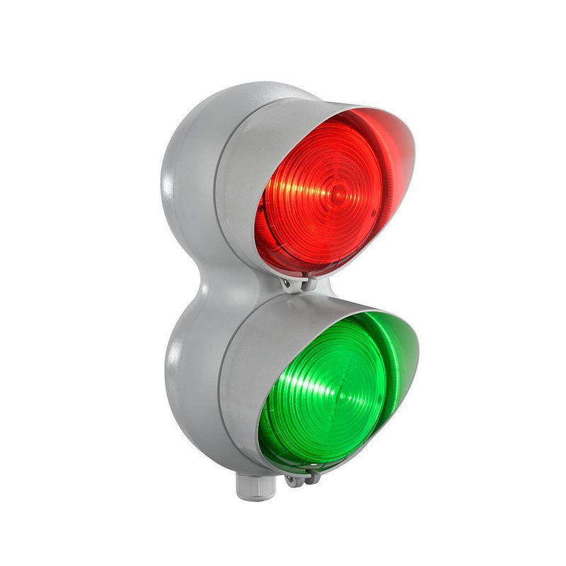 Grothe - Signalampel Ampelmodul 2LE m.Warnl. AMP 8967 LED 120-240VAC
