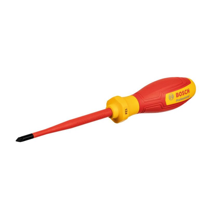 Bosch - Kreuzschlitz-Schraubendreher VDE-Schraubendreher 1600A02ND1 PZ1x100