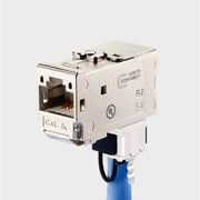 Metz Connect - Modularer Steckverbinder C6Amodul 270 Jack 130B12-E Cat. 6A geschirmt − 10 Stück