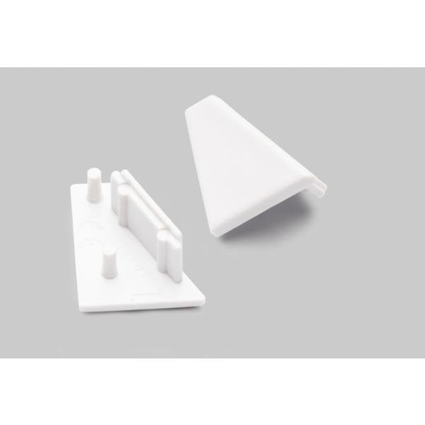 Brumberg Leuchten - Mechanisches Zubehör/Ersatzteile für Leuchten Endstück für Eckprofil 53073070 weiss