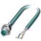 Phoenix Contact - Rundsteckverbinder, feldkonfektionierbar (Industriesteckverbinder) Bussystem-Einbausteckverb. SACCBP-M12MS#1551574