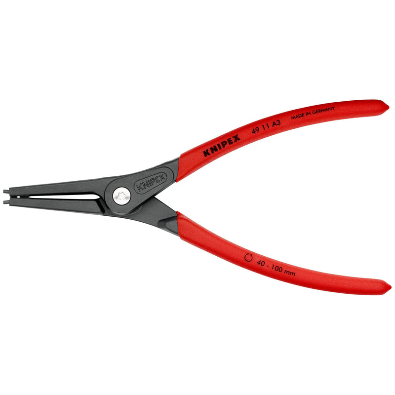 Knipex - Zange für Sicherungsringe Präzisions-Sicherungszange 49 11 A3 225mm
