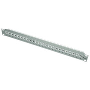 Telegärtner - Patchpanel Kupfer 19Z-Durchführungspanel 100007008 Cat.6 m.24xUMJ-Kupp