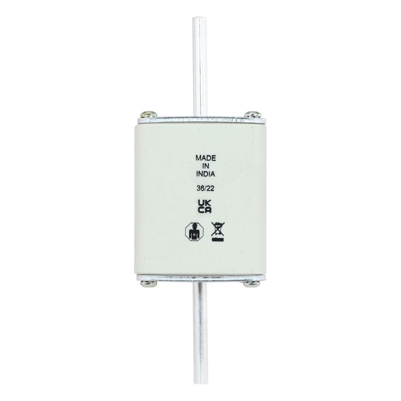 Eaton - Messersicherung Sicherungseinsatz Nieders. NH FUSE 35#355NHG2B 355A AC 500V 120kA − 3 Stück