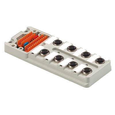 Weidmüller - Passiver Sensor-/Aktor-Verteiler (ohne Leitung) Sensor Aktor Verteiler SAI SAI-8-M 4P IDC UT − 2 Stück
