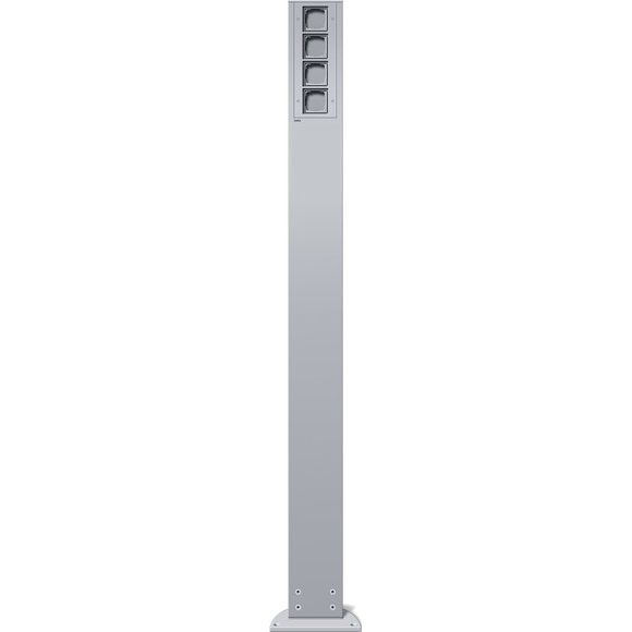 Gira - Licht-/Energiesäule Energiesäule alu 135626 ohne Geräte