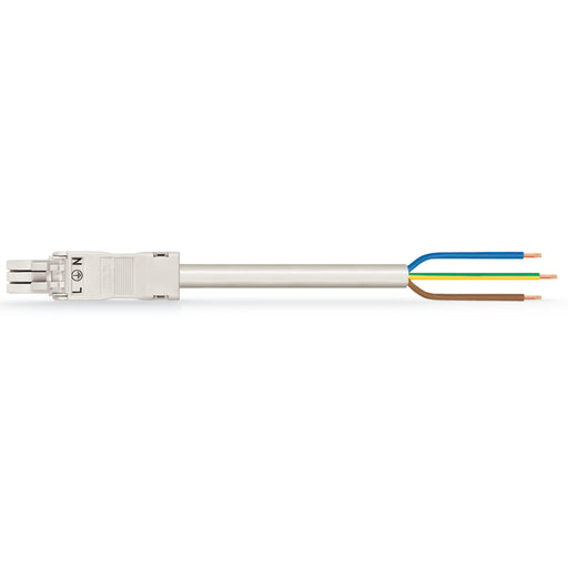 WAGO - Konfektionierte Leitung für steckbare Gebäudeinstallation konfekt. Anschlussleitung 891-8993/106-602 Eca,Buchse
